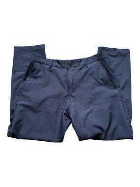 Marc New York Andrew Mark Men's Navy Blue Performance Wrinkle Free Office Chinos